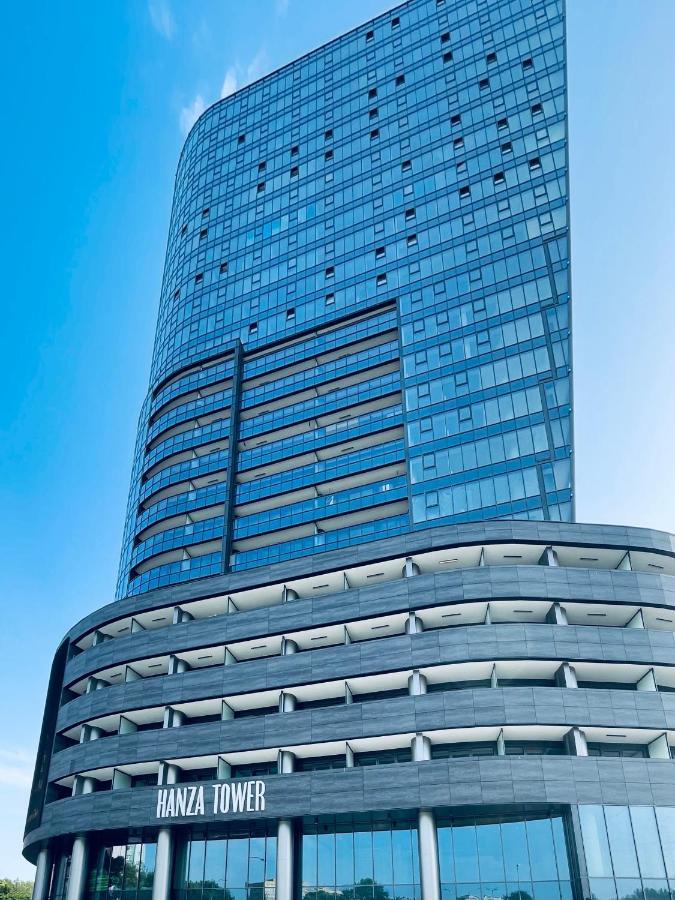 Hanza Tower Apartamenty Szczecin Bagian luar foto